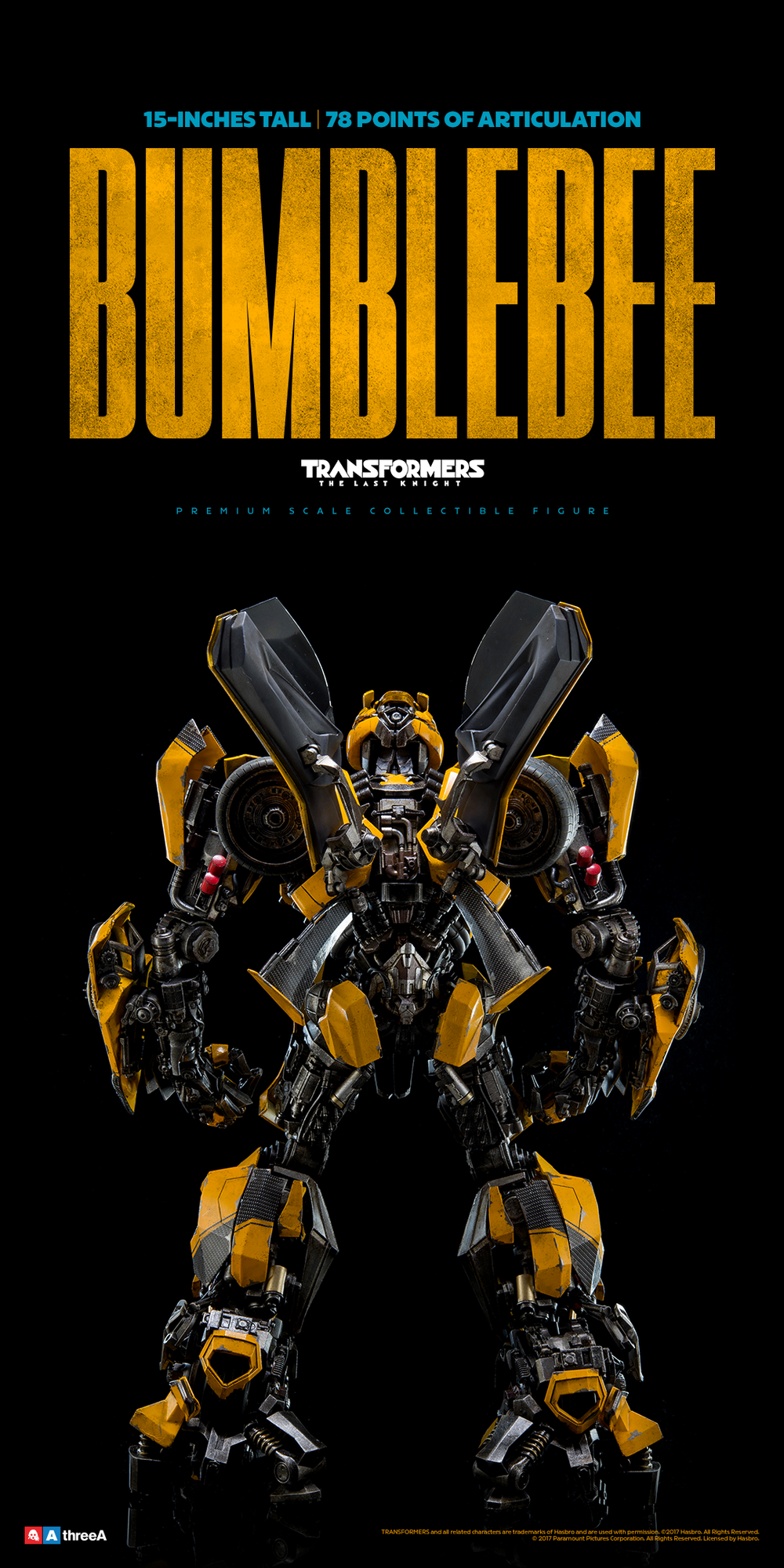 Threezero 3A Transformers The Last Knight Bumblebee