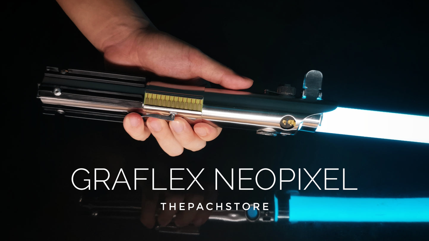 A most accurate star wars episode 4 graflex lightsaber prop replica