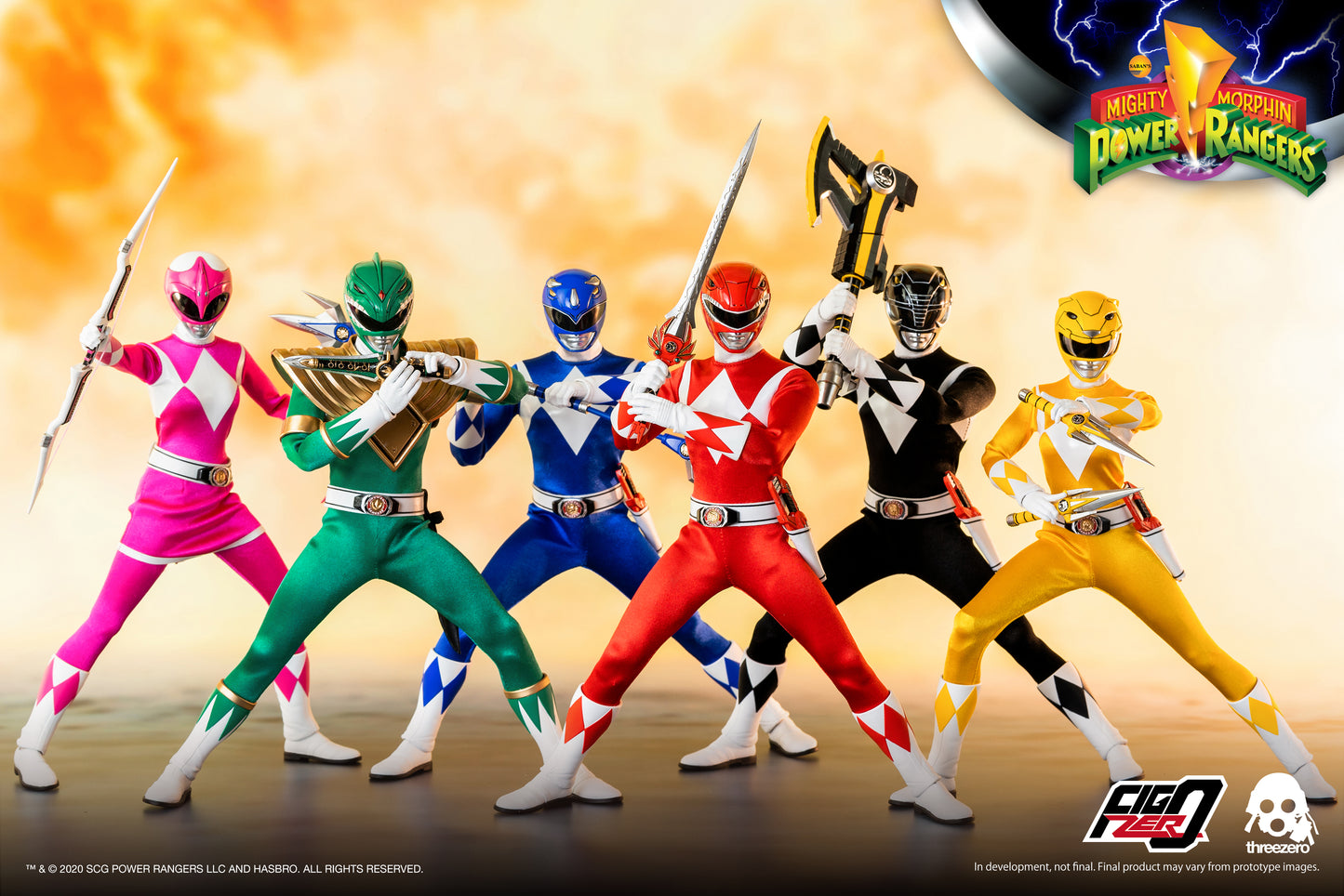 Mighty Morphin Power Rangers Figures