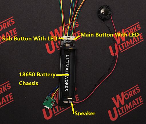 Ultimate Works Asteria soundboard V1.5 (PLUG N PLAY / Asteria Heart)
