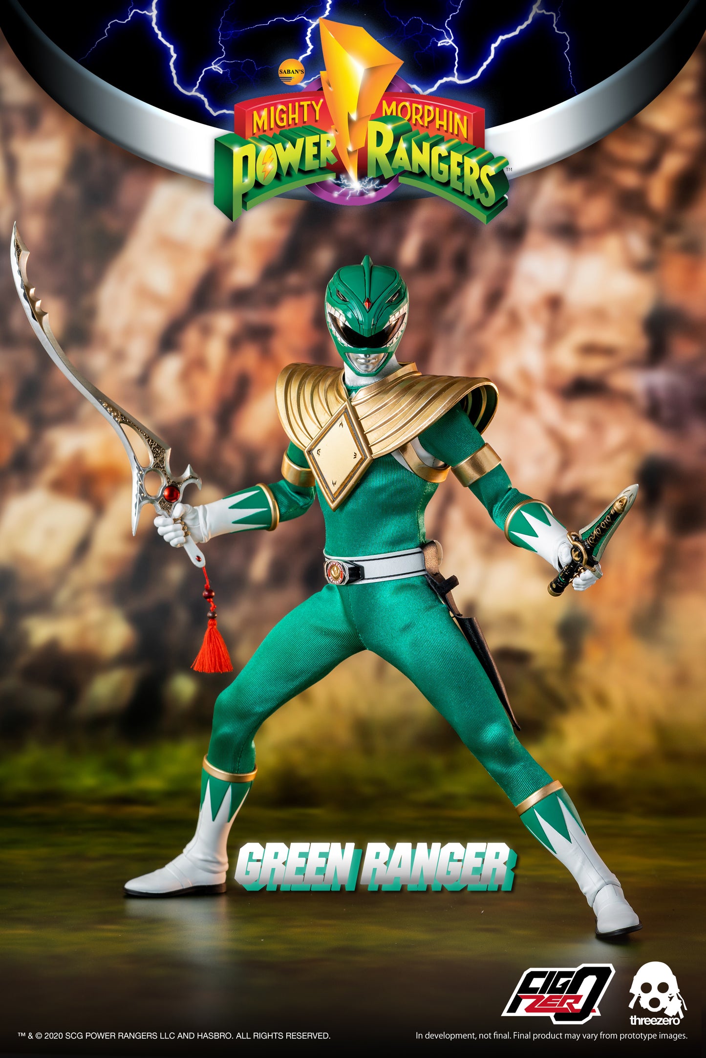 Hasbro x ThreeZero Mighty Morphin Power Rangers – 1/6 Scale Collectible Figures