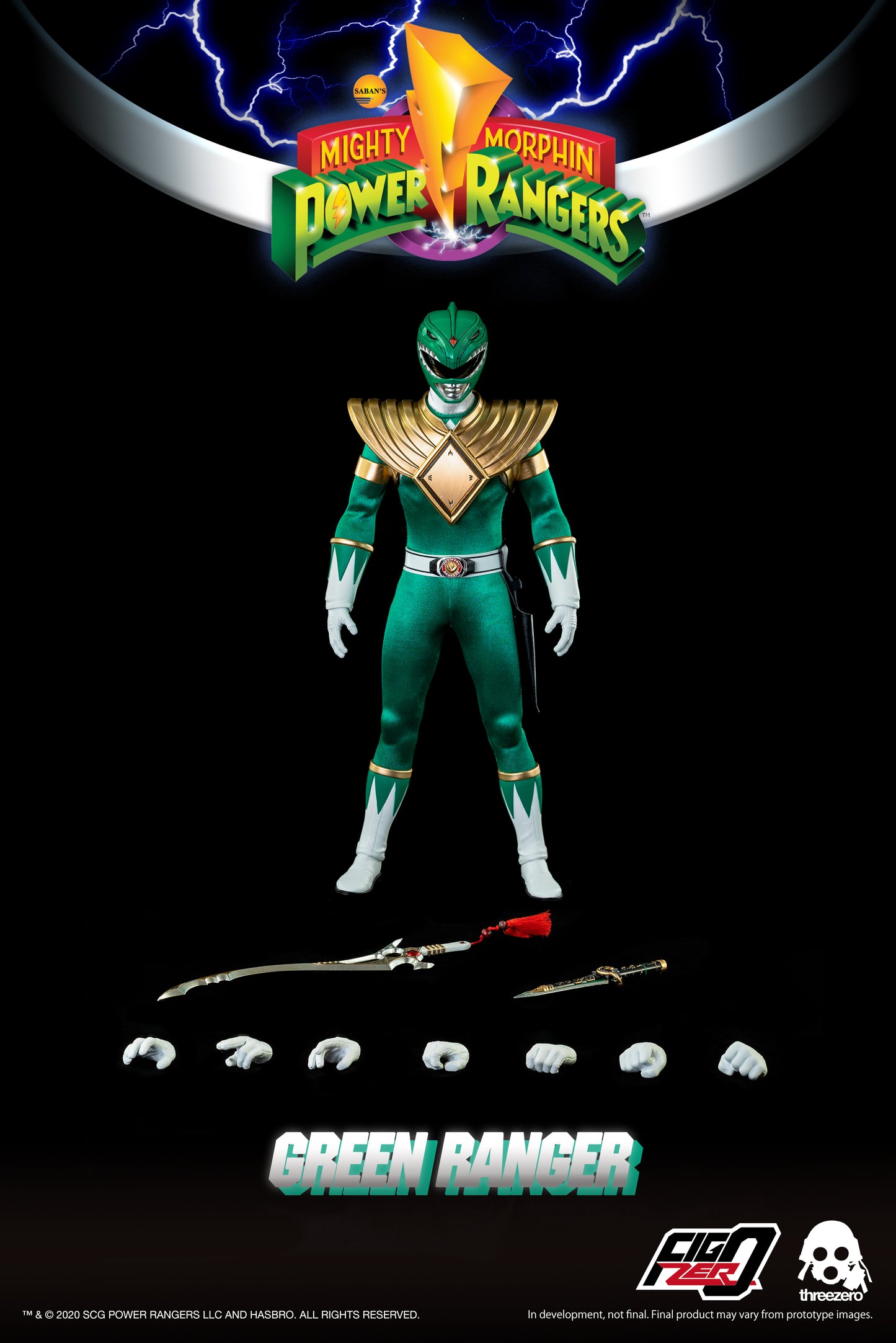 Mighty Morphin Power Rangers Figures