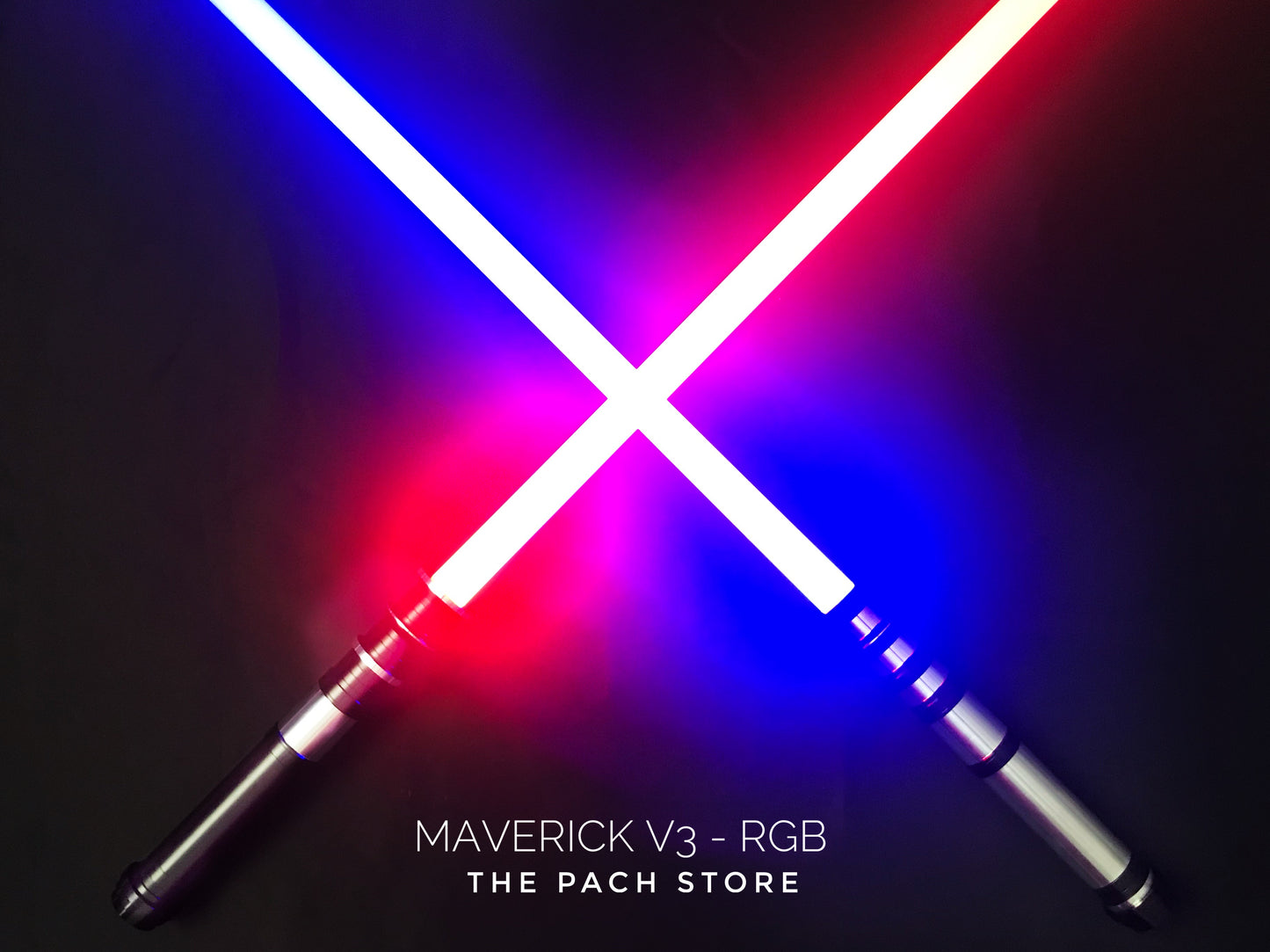 The Ultimate Maverick V3 RGB / V4 FLYTE - 1" Duel Worthy, Color changing, Affordable custom Saber