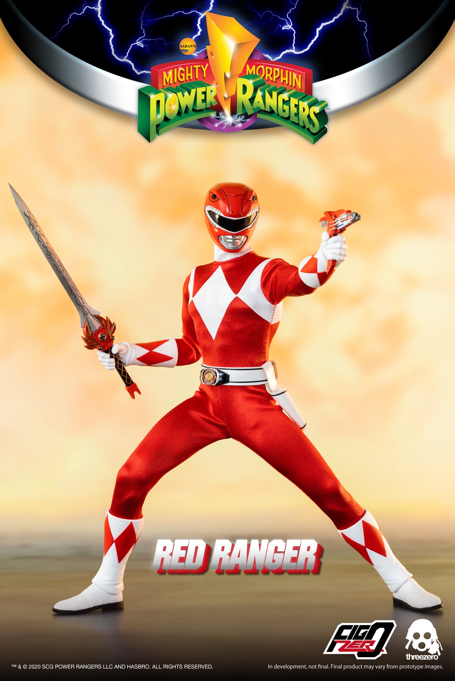 Hasbro x ThreeZero Mighty Morphin Power Rangers – 1/6 Scale Collectible Figures