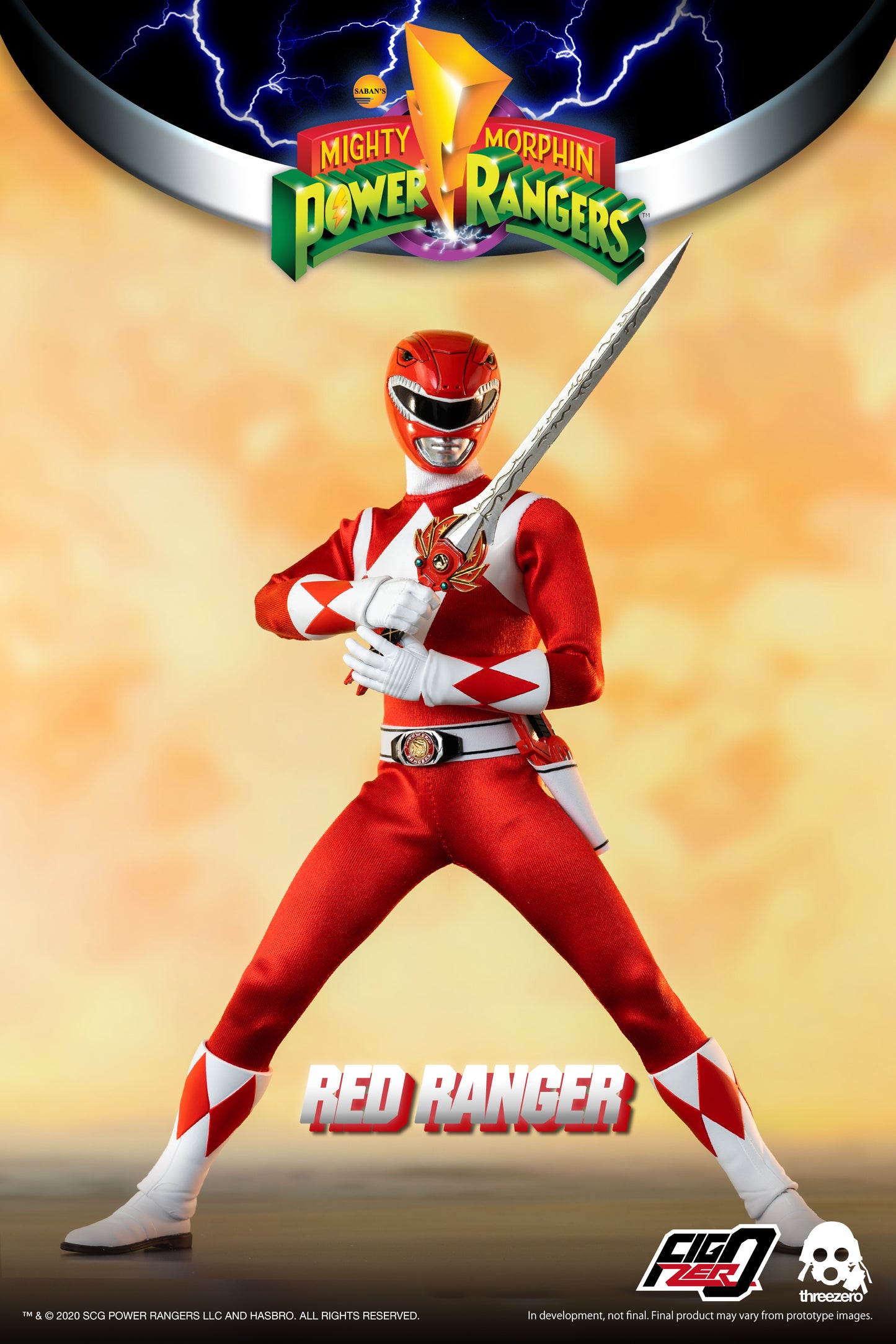 Hasbro x ThreeZero Mighty Morphin Power Rangers – 1/6 Scale Collectible Figures