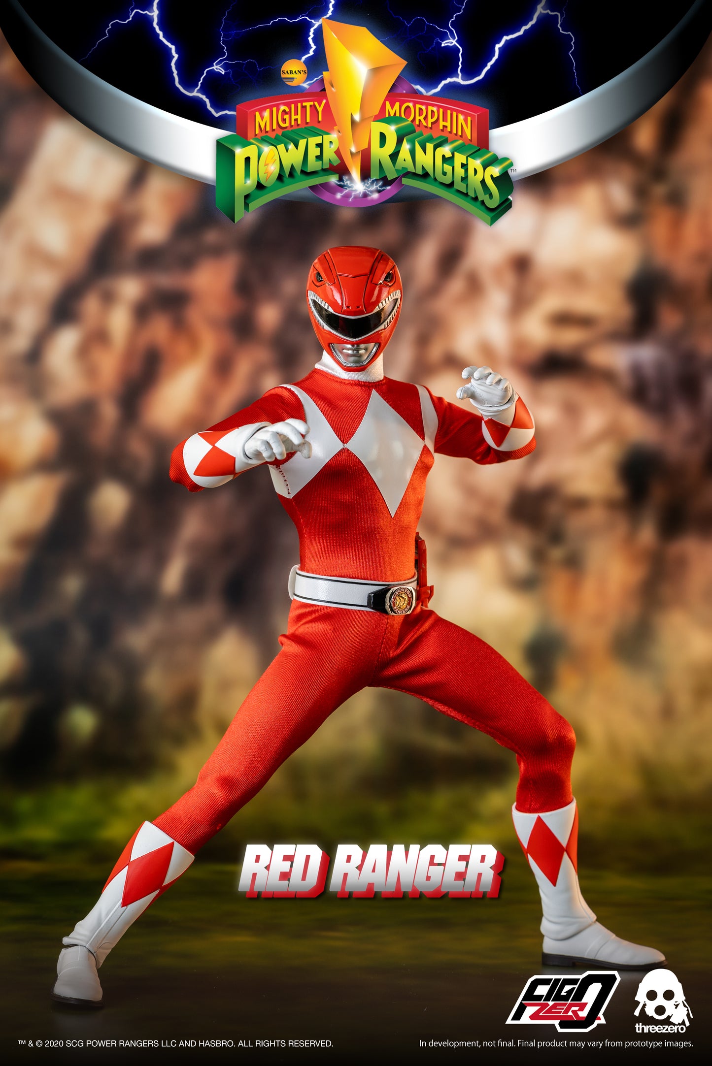 Hasbro x ThreeZero Mighty Morphin Power Rangers – 1/6 Scale Collectible Figures