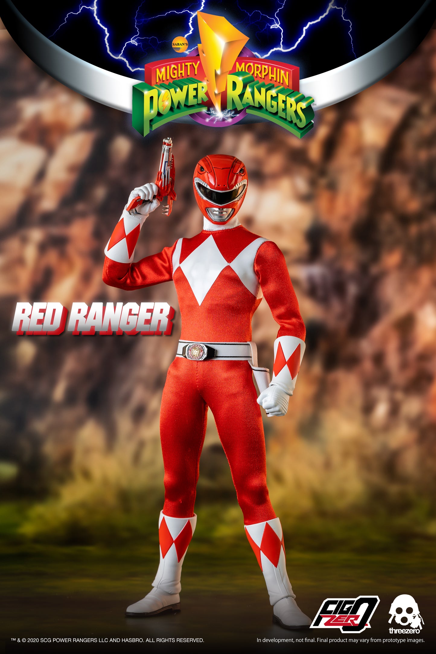 Hasbro x ThreeZero Mighty Morphin Power Rangers – 1/6 Scale Collectible Figures
