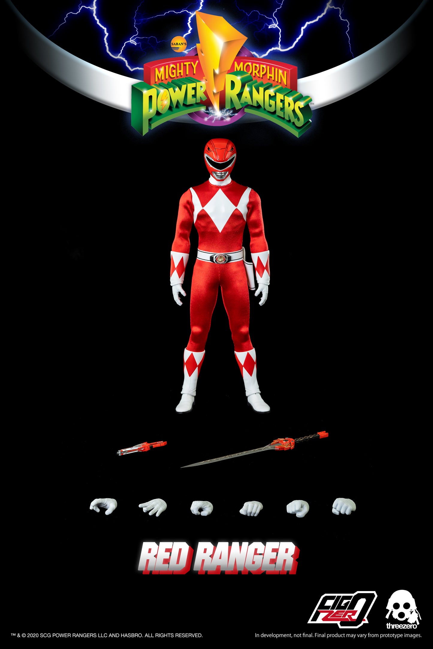 Mighty Morphin Power Rangers Figures