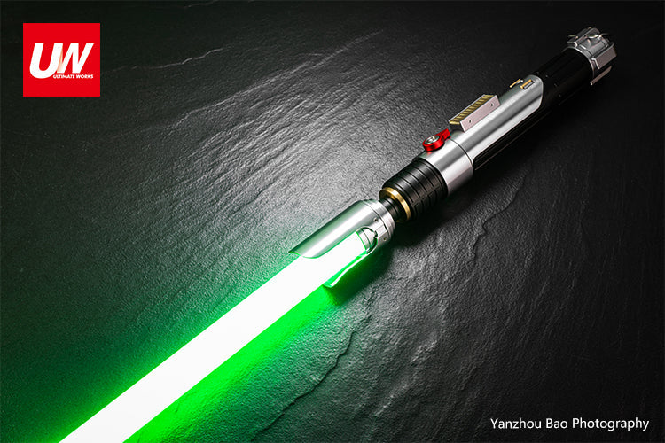 The most accurate cosplay replica custom saber hilt from Ezra bridger handed down to Sabine Wren in TV series Ahsoka