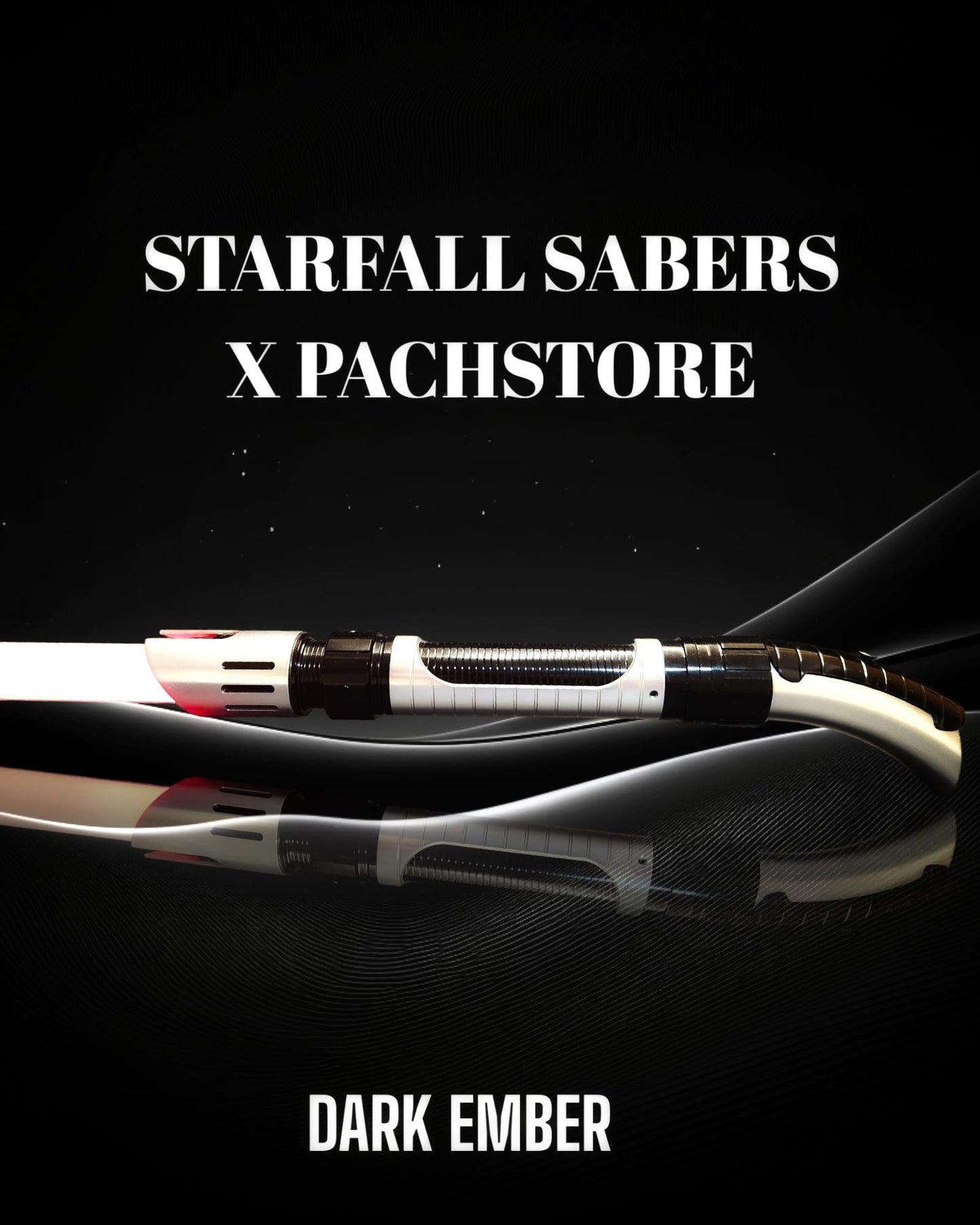 Starfall Sabers x Pachstore custom Lightsaber- DARK EMBER!