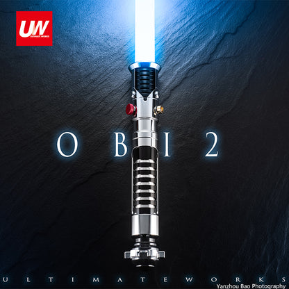Ultimate Works Star wars attack of the clones obi wan kenobi most accurate lightsaber buy now neopixel custom lightsabers saber