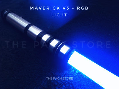 The Ultimate Maverick V3 RGB / V4 FLYTE - 1" Duel Worthy, Color changing, Affordable custom Saber