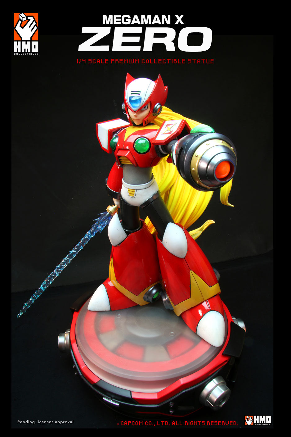 Mega Man X’s Zero Statue