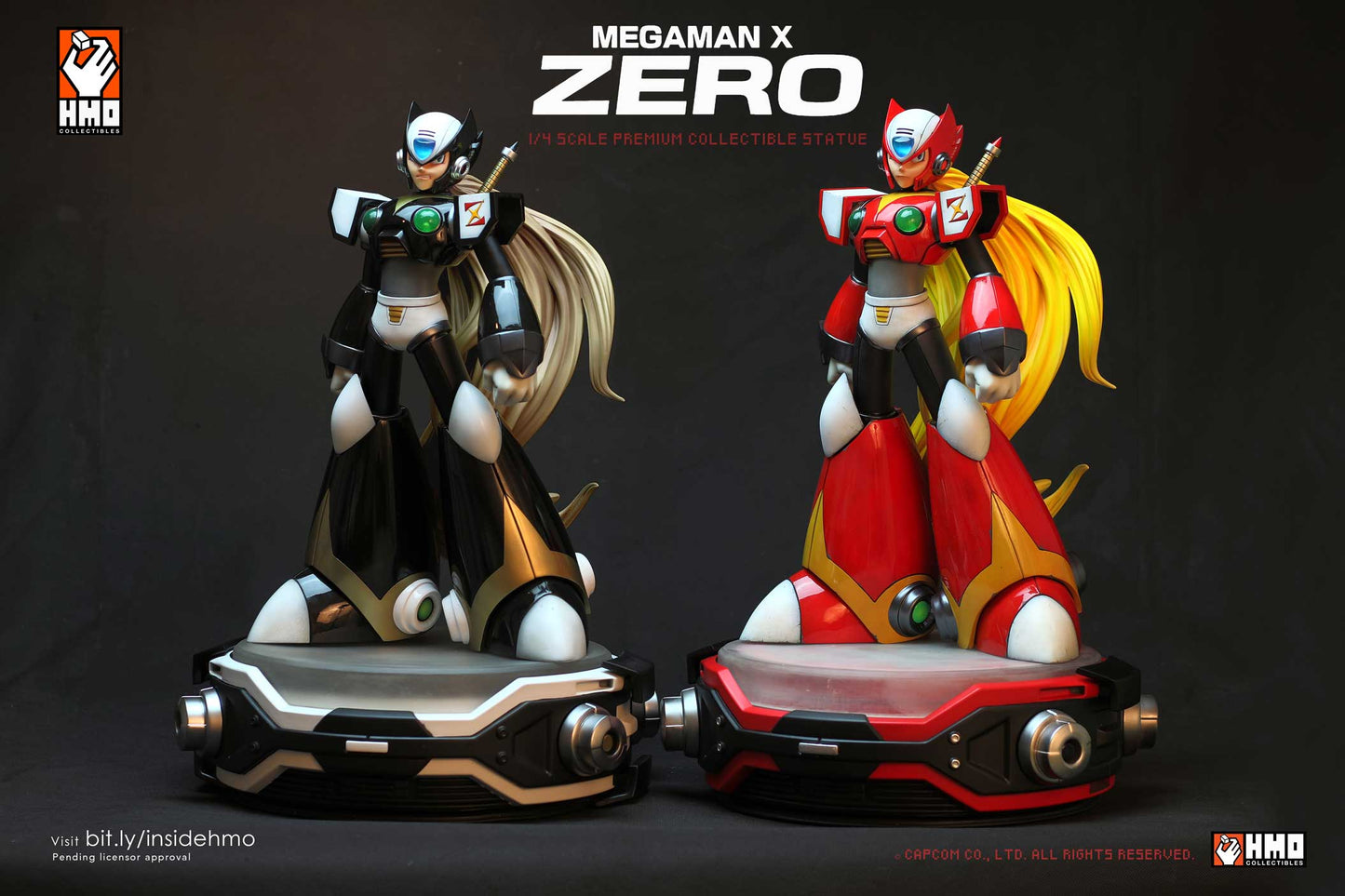 Mega Man X’s Zero Statue