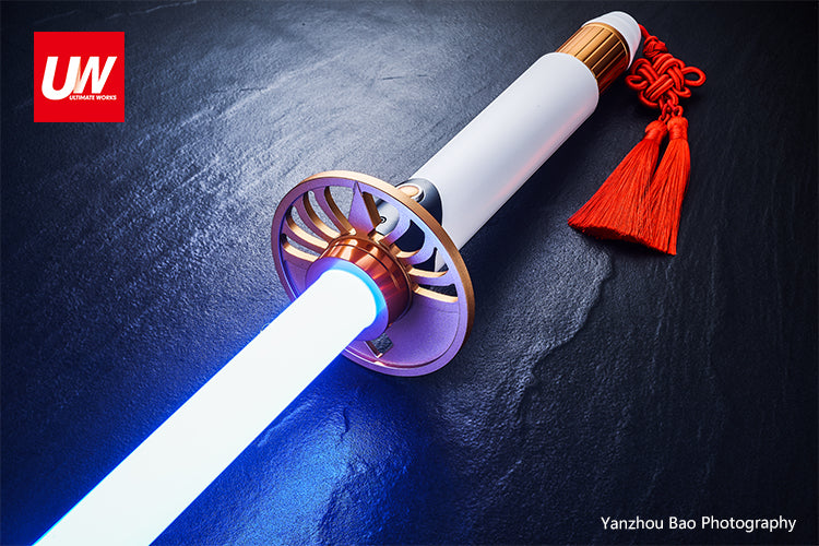 Real life Lily Tora Asi Lightsaber High Republic Edge of Balance